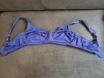 Blauwe bh BH cub maat C zonder beugel, Hema, Ophalen of Verzenden, Blauw, BH