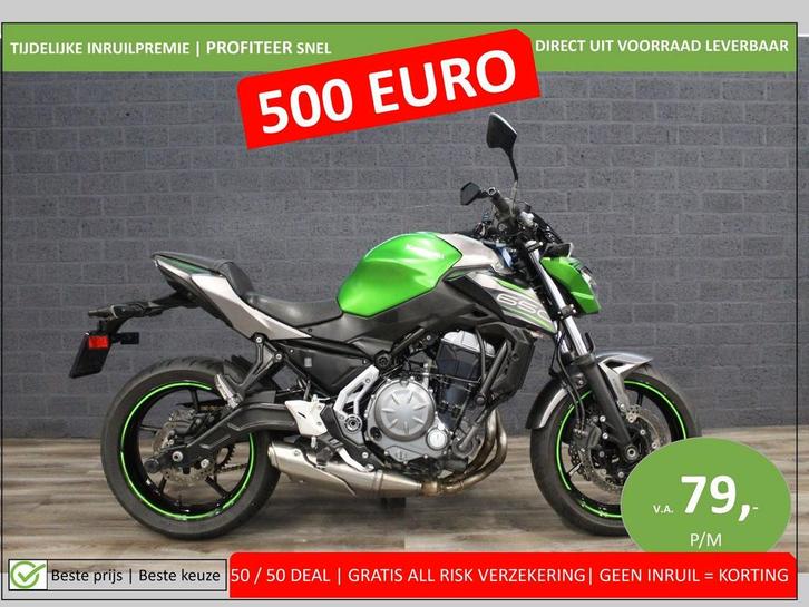 KAWASAKI Z650 ABS (bj 2019) Zeer mooie Z 650, Motoren, Motoren | Kawasaki, Bedrijf, Naked bike, Minimaal motorrijbewijs A2