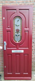 **Voordeur**, Doe-het-zelf en Verbouw, Deuren en Horren, Ophalen, Gebruikt, 80 tot 100 cm, Buitendeur