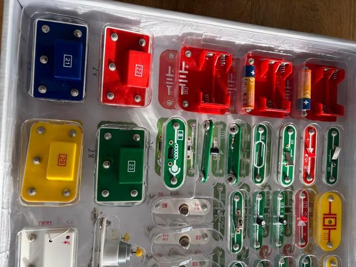 Heutink Techniekset Elektronica - Leerzaam!, Kinderen en Baby's, Speelgoed | Educatief en Creatief, Gebruikt, Elektronica, Met licht