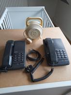 Vintage telefoons + verlenghaspel, Ophalen of Verzenden, Gebruikt