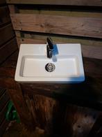 Wasbakje ( fontijn ) toilet rechthoekig, Ophalen, Zo goed als nieuw, Kraan