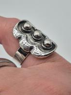 Zilveren Vintage Yngvar O. Kristiansen Ring, Sieraden, Tassen en Uiterlijk, Ringen, 18 tot 19, Gebruikt, Verzenden, Dame of Heer