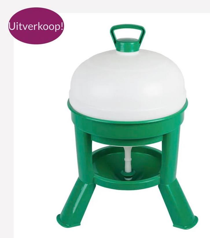 Sifondrinker Pluimvee 30/40L – NU UITVERKOOP, Dieren en Toebehoren, Pluimvee | Toebehoren, Nieuw, Drinken en Voederen, Ophalen of Verzenden