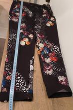 Claudia Strater prachtige broek zwart bloem maat 40, Kleding | Dames, Broeken en Pantalons, Maat 38/40 (M), Verzenden, Zwart, Zo goed als nieuw