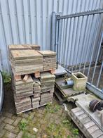 gratis af te halen tegels, Ophalen, Gebruikt, 10 m² of meer, Beton