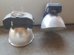 Industriële Hanglamp Gasontladingslamp, Huis en Inrichting, Ophalen, Gebruikt, 50 tot 75 cm, Glas
