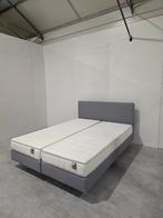 Boxspring Auping 160x210 Met Cresto Matrassen, 210 cm, Tweepersoons, Ophalen of Verzenden, Zo goed als nieuw