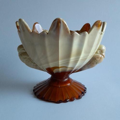 Art Deco schaal STS Abel, Zagreb, Antiek en Kunst, Antiek | Glas en Kristal, Ophalen of Verzenden