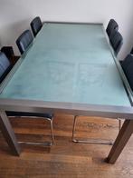 Eettafel, Huis en Inrichting, Tafels | Eettafels, Ophalen, 200 cm of meer, 50 tot 100 cm, Vijf personen of meer