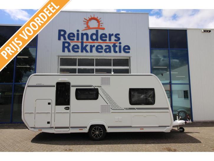 Fendt Apero 495 SKM Laatste voorraad actie!, Caravans en Kamperen, Caravans, Bedrijf, tot en met 5, 1250 - 1500 kg, Overige, Fendt