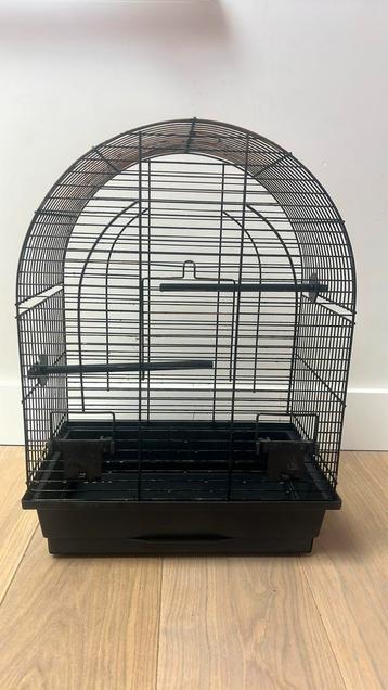 Vogelkooi zwart 37x23x43 beschikbaar voor biedingen