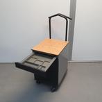 Ahrend flextrolley - ladekast 66x43x49 grijs met zwart, Huis en Inrichting, 5 laden of meer, Nieuw, Minder dan 100 cm, 25 tot 50 cm
