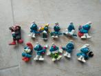 11 x vintage smurfen Schleich peyo, Ophalen of Verzenden, Gebruikt, Verschillende Smurfen, Poppetje, Figuurtje of Knuffel