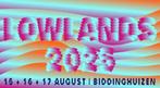 GEZOCHT: Lowlands Camper Camping ticket met stroom aansluiti, Eén persoon