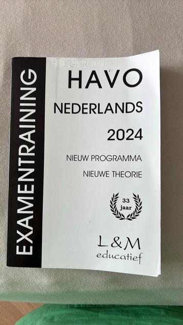 Havo nederlands 2024 examentraining beschikbaar voor biedingen