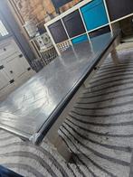 Salontafel teak, Ophalen, Gebruikt, 100 tot 150 cm, Teakhout