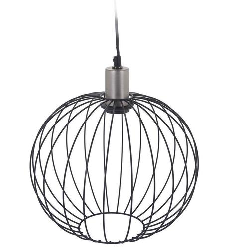 Ronde hanglamp Black Wire, Huis en Inrichting, Lampen | Hanglampen, Nieuw, Minder dan 50 cm, Verzenden