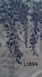 Servetten decoupage/bullet journal * Wisteria blauw L1894, Verzenden, Nieuw, Materiaal