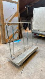 Platen kar / rol kar, 100 liter of meer, Ophalen, Zo goed als nieuw, Transportkar