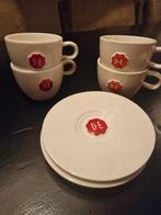Koffie kopjes/Cappuccino Douwe Egberts, Huis en Inrichting, Keuken | Servies, Ophalen, Zo goed als nieuw, Overige stijlen, Kop(pen) en/of Schotel(s)