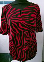 IVY & You. Top met zebra print maat 38, Kleding | Dames, Maat 38/40 (M), Nieuw, Ophalen of Verzenden, Korte mouw
