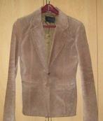 Suede leren colbert maat 38/40, Maat 38/40 (M), Vero Moda, Beige, Ophalen of Verzenden