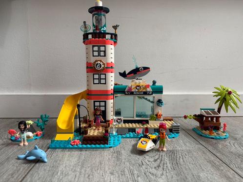 Lego Friends 41380 Reddingscentrum in de Vuurtoren, Kinderen en Baby's, Speelgoed | Duplo en Lego, Zo goed als nieuw, Ophalen of Verzenden