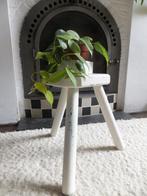 vintage melkkrukje bijzet of plantentafeltje leuk voor plant, Ophalen