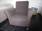 fauteuil bruine stof, 75 tot 100 cm, Gebruikt, Stof, 75 tot 100 cm