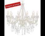 NIEUWE Kroonluchter 12 arms wit dia 80 cm, Ophalen, Venlo, Klassiek, Nieuw