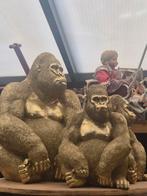 Gorilla's  polystone, Ophalen of Verzenden, Nieuw, Beeldje of Figuurtje