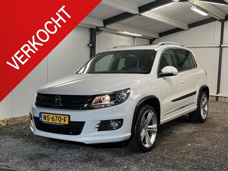 Volkswagen Tiguan 1.4 TSI R-Line 8-2012 ECC NAVI PANO ST.VER, Auto's, Volkswagen, Bedrijf, Tiguan, ABS, Airbags, Airconditioning