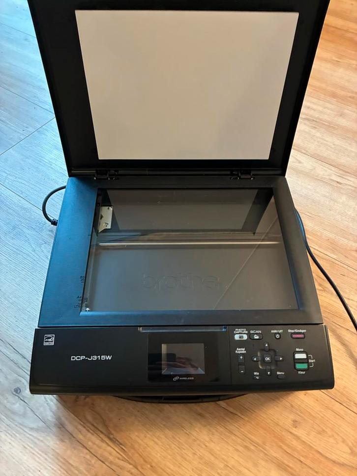 Brother DCP-J315W All-in-One Printer, Computers en Software, Printers, Gebruikt, All-in-one, Inkjetprinter, Kleur printen, Draadloos