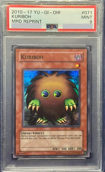 Yu-Gi-Oh! Kuriboh MRD PSA 9 Mint ! beschikbaar voor biedingen