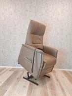 De Toekomst leren sta op stoel relax fauteuil op accu, Huis en Inrichting, Fauteuils, Minder dan 75 cm, Leer, Ophalen of Verzenden