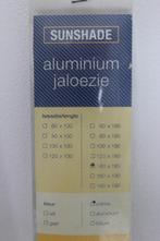 2x Sunshade aluminium jalouzieen, Ophalen of Verzenden, Nieuw, Minder dan 100 cm