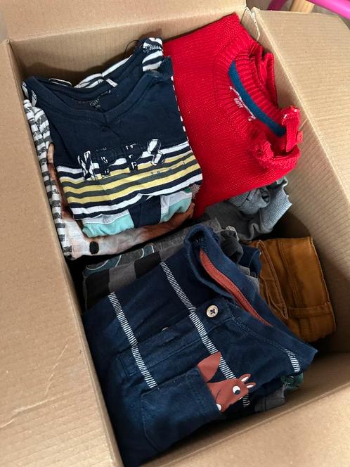 Kledingpakket mt 80 jongen, Kinderen en Baby's, Babykleding | Maat 80, Ophalen