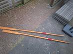 Roeispanen /peddels (oud) 230cm lang, Ophalen, Zo goed als nieuw