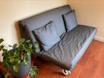 Slaapbank Bedbank grijs antraciet, Huis en Inrichting, Slaapkamer | Slaapbanken, Ophalen, Gebruikt, Tweepersoons, 200 cm