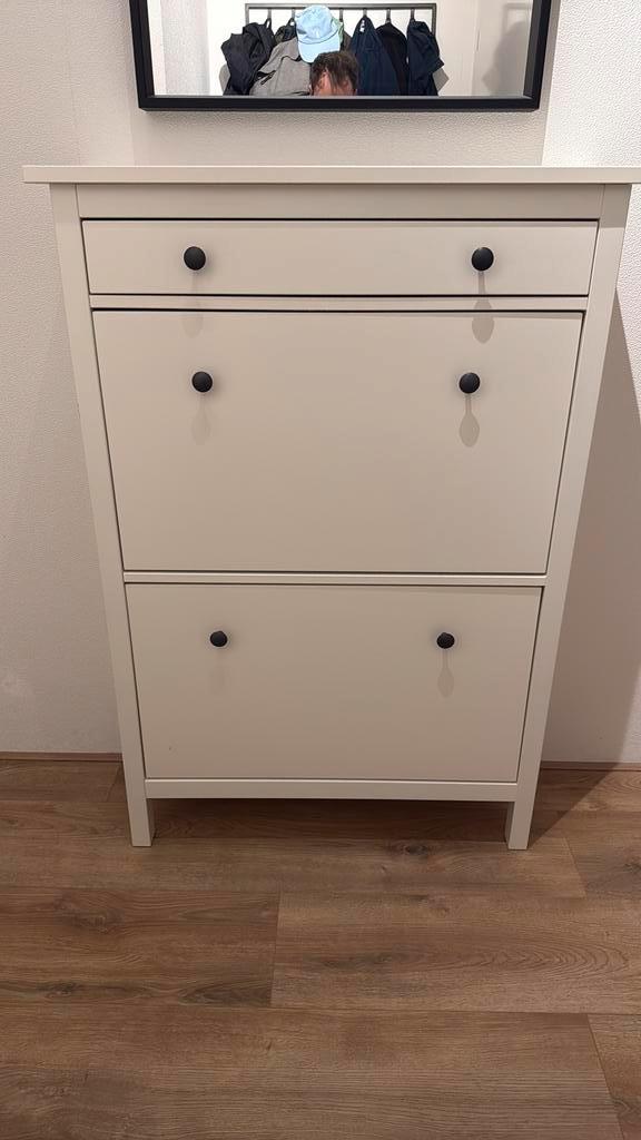 IKEA HEMNES schoenenkast – wit, in goede staat, Huis en Inrichting, Kasten | Schoenenkasten, Zo goed als nieuw, Ophalen