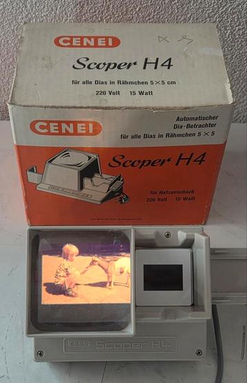 CENEI DIA VIEWER voor de DIA VAN 5 X 5 RAAMJES beschikbaar voor biedingen