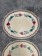 Boerenbont houten dienbladen, Ophalen of Verzenden, Nieuw, Ovaal, Hout