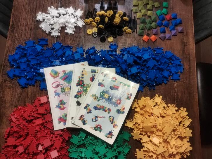 Grote partij CLICS bouwstenen - 748 stuks!, Kinderen en Baby's, Speelgoed | Bouwstenen, Ophalen of Verzenden