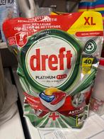 2x Dreft Platinum Plus Vaatwastabletten - 40 stuks, Ophalen, Schoonmaakmiddel