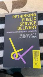 Rethinking Public service delivery, Ophalen of Verzenden, Zo goed als nieuw