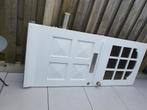 Gratis hardhout voordeur 209x88, Ophalen, Gebruikt, Buitendeur, 200 tot 215 cm