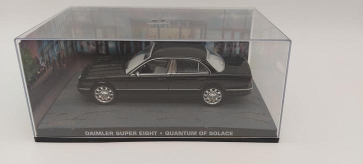 #70 Daimler Super Eight James bond auto met boekje, Hobby en Vrije tijd, Modelauto's | 1:43, Nieuw, Auto, Universal Hobbies, Verzenden