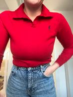 Ralph Lauren Polo Shirt, Kleding | Dames, Truien en Vesten, Ophalen of Verzenden, Gedragen, Maat 38/40 (M), Rood