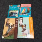 Boeken over; boxer, jack Russell, agapornis en koivijver., Boeken, Dieren en Huisdieren, Ophalen of Verzenden, Zo goed als nieuw